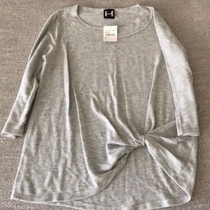 Nordstrom Rack Grey Fleece Sweater